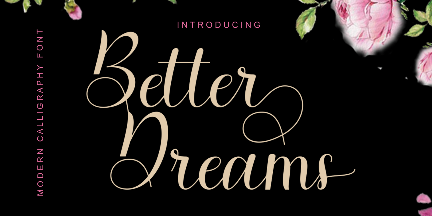 Font Better Dreams